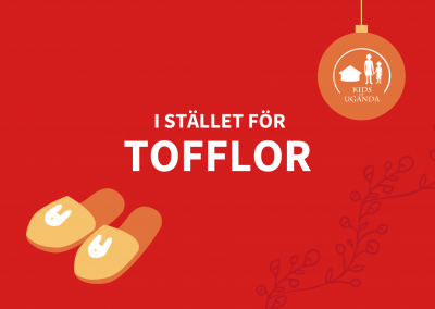 I stället för tofflor i gruppen Julklappar hos Kids of Uganda (JK22005)